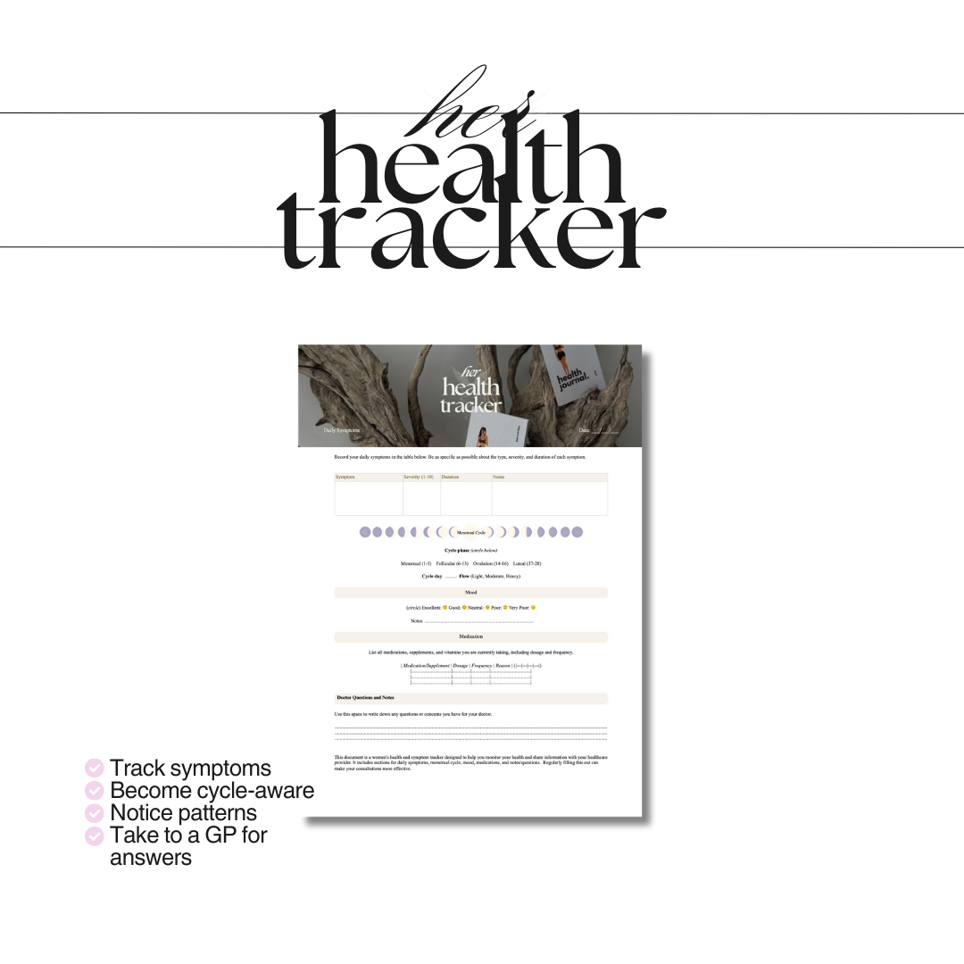 Printable Women's Health Tracker