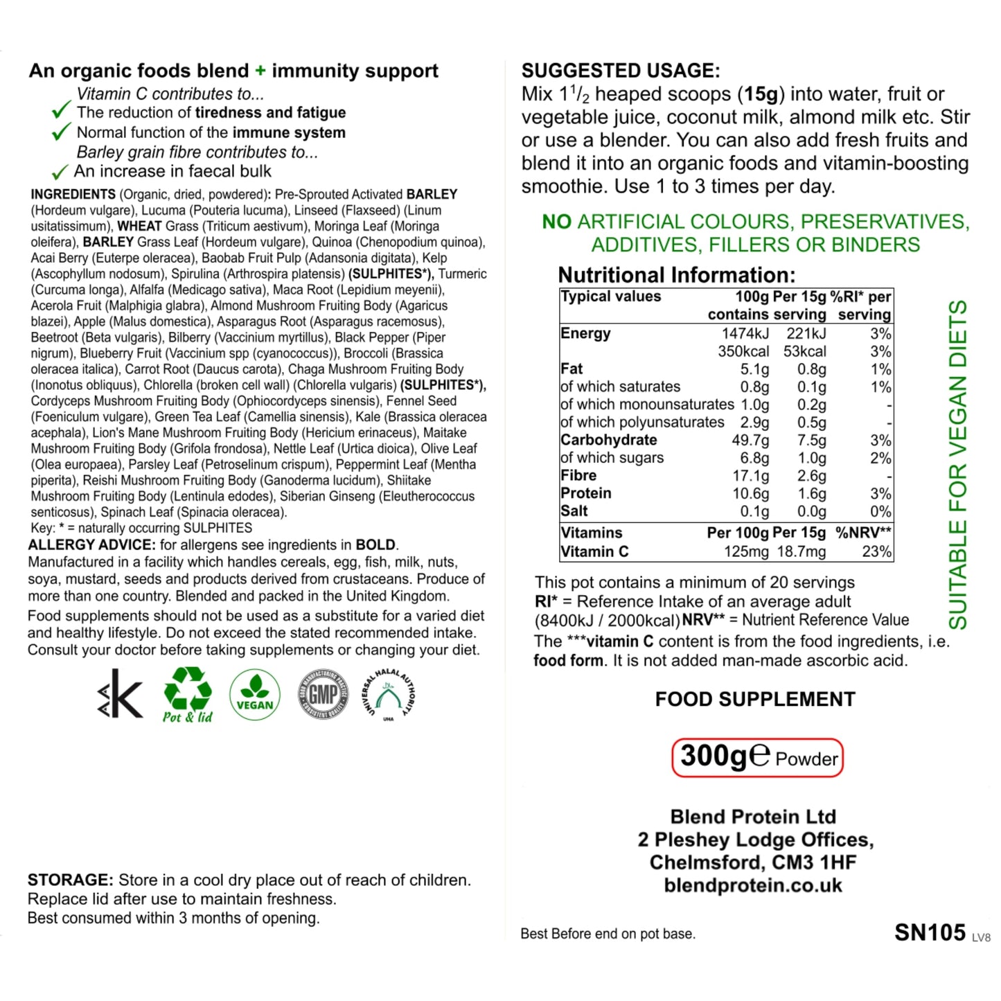 Superfood Greens Blend