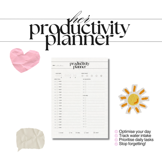 Daily Productivity Planner